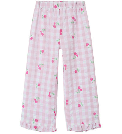 Name It Hosen - NmfJerriane - Rosebloom m. Kirsche