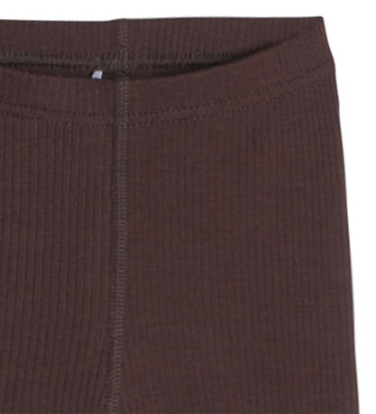 Hust and Claire Leggings - Rib - Wool - Lee - Java