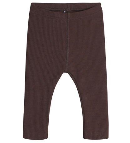 Hust and Claire Leggings - Rib - Wool - Lee - Java