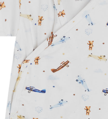 Hust and Claire Summer Romper - Miel - Water