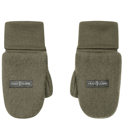 Hust and Claire Mittens - Wool - Felix - Teal Leaf
