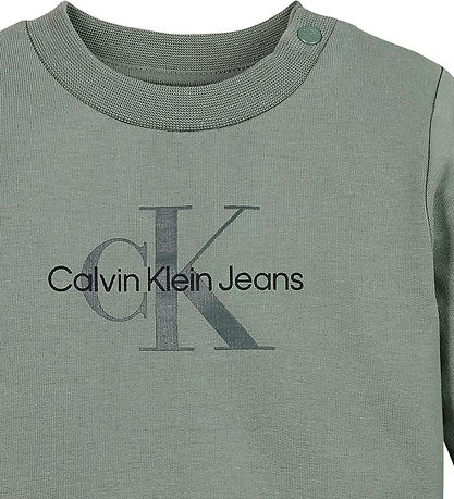 Calvin Klein Sweat Set - Monogram - Meteor Green