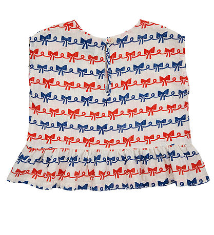 Bobo Choses Topp - Bånd Bow - Offwhite