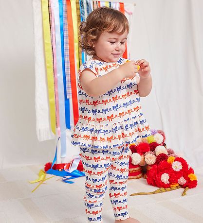 Bobo Choses Topp - Bånd Bow - Offwhite