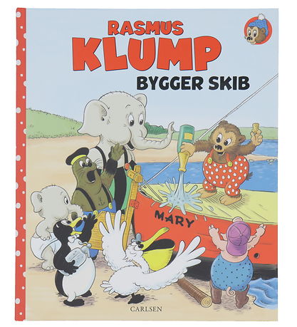 Forlaget Carlsen Book - Rasmus Klump Building Ship - Danish