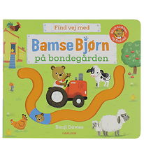 Forlaget Carlsen Book - Find Your Way with Soft Toy Bear: On the