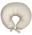 Pine Cone Nursing Pillow - Kapok - Nora - Beige Stripe