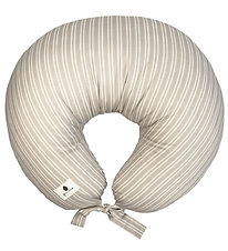 Pine Cone Voedingkussen - Kapok - Nora - Beige Stripe
