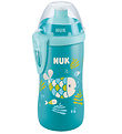 Nuk Vatnsflaska M. Stútur - Junior - Kamelljón - 300 ml - Blátt