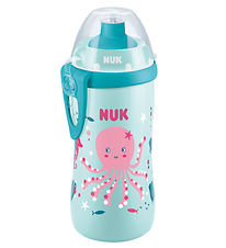 Nuk Water Bottle w. Spout Lid - Junior - Chameleon - 300 mL - Bl