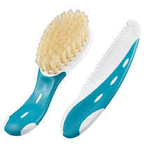 Nuk Baby brush w. Comb - Blue
