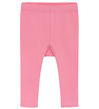 Hust and Claire Leggings - Laline - Pink-a-Boo w. Bow