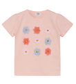 Hust and Claire T-shirt - Aliana - Icy Pink w. Flowers