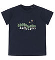 Hust and Claire T-shirt - Anchor - Blues