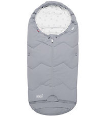 Voksi Footmuff - Sky Light - 88/113 cm - Grey