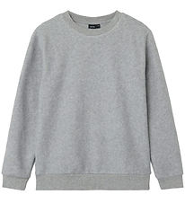 LMTD Fleece Jumper - NlnNeddy - Grey Melange