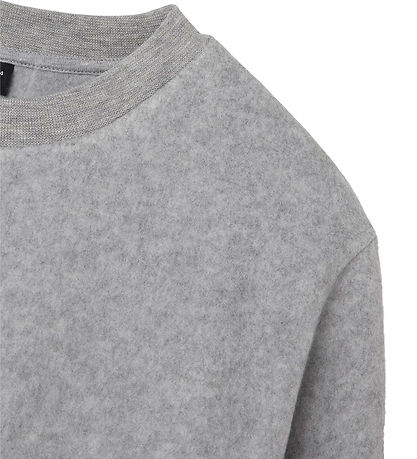 LMTD Fleece Jumper - NlnNeddy - Grey Melange
