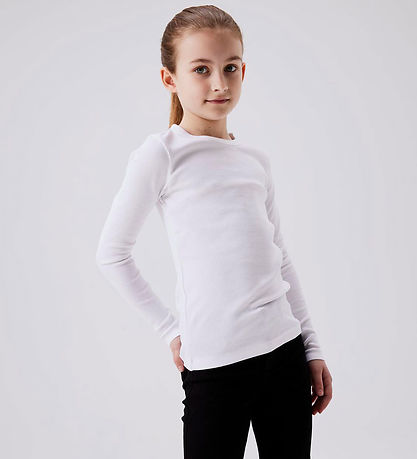Name It Blouse - Rib - Noos - NkfNakal - Bright White