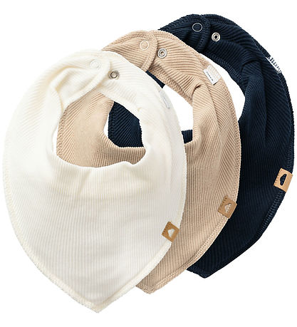 Name It Teething Bib - Noos - Rib - NbnYvetti - 3-Pack - Dark Sa