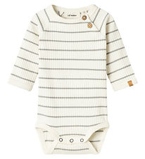 Lil' Atelier Bodysuit L/æ - Rib - NbmKail - Coconut Milk