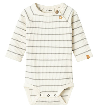 Lil' Atelier Bodysuit L/æ - Rib - NbmKail - Coconut Milk