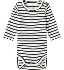 Name It Bodysuit L/æ - Noos - Rib - NbnBani - Dark Sapphire