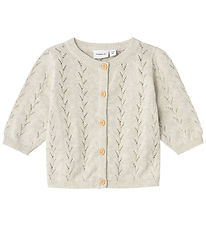 Name It Cardigan - Prjónað - Noos - NmfBanni - Peyote Melange