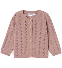 Name It Cardigan - Knitted - Noos - NmfBanni - Deauville Mauve