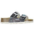 Superfit Sandaler - Fussbett toffel - Marinblå m. Rumstema
