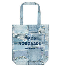Mads Nørgaard Shopper - Recycled Boutique Athens - Denim AOP