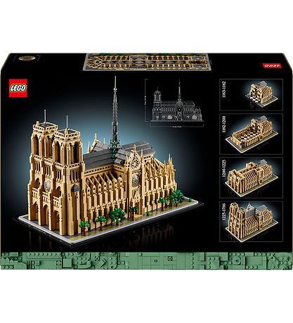 LEGO® Arkitektúr - Notre-Dame de Paris 21061 - 4383 Partar