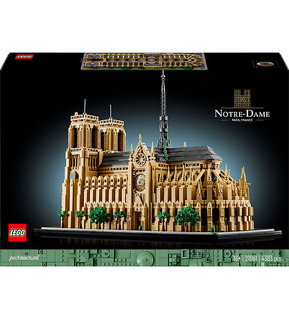 LEGO® Arkitektúr - Notre-Dame de Paris 21061 - 4383 Partar