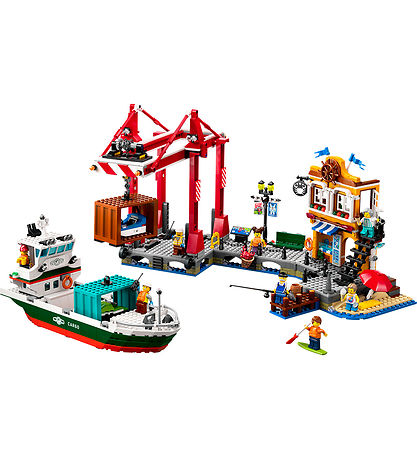 LEGO® City - Seaside Harbor with Cargo Ship 60422 - 1226 Parts
