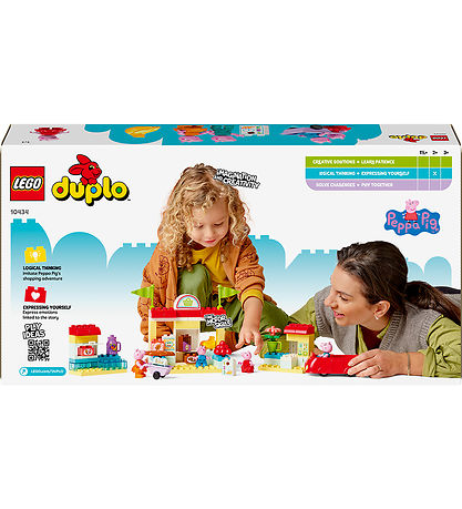LEGO® DUPLO - Peppa Pig Supermarket 10434 - 70 Partar