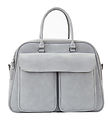 Bizzi Growin Changing Bag/Portable Bed - POD - Whisper Grey