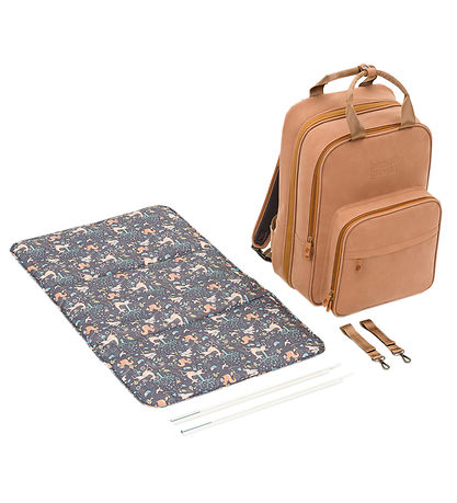 Bizzi Growin Changing Bag/Portable Bed - RucPOD - Porcini