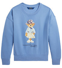 Polo Ralph Lauren Sweatshirt - Cambus Blue w. Soft Toy