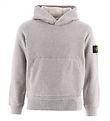 Stone Island Kapuzenpullover - Grau Meliert