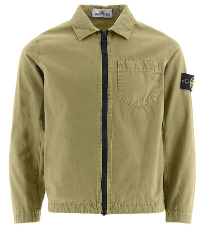Stone Island Jacket - Overshirt - Sage