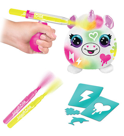 Airbrush Plush Bangsi - 10 cm - Neon Mini Mystery Kit