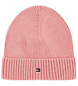 Tommy Hilfiger Beanie - Knitted - Small Flag - Soft Rose
