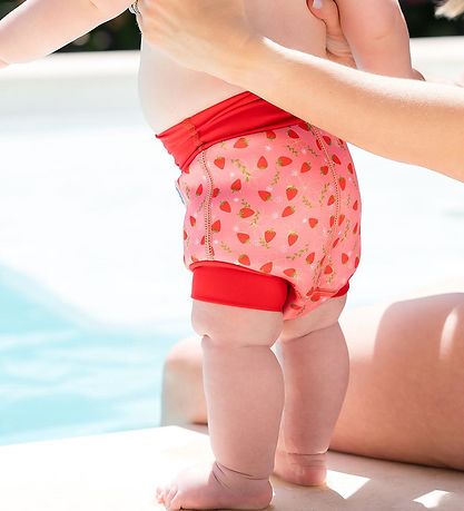Splash About Swim Diaper - Happy Nappy New - Strawberry Field