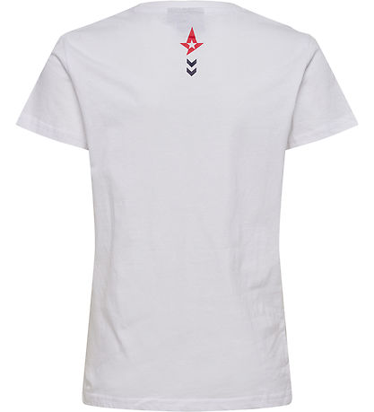 Hummel T-shirt - Astralis 21/22 - White w. Print