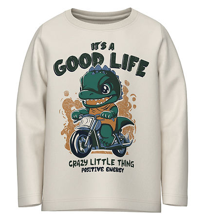 Name It Blouse - NmmVux - Jet Stream/Its A Good Life