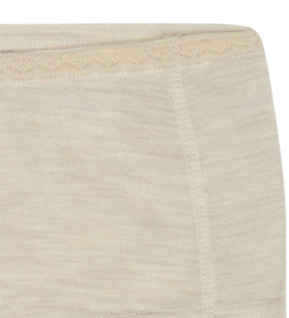 Hust and Claire Hipsters - Wol/Zijde - Fiella - Wheat Melange