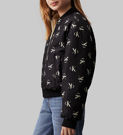 Calvin Klein Steppjacke/Fleecejacke - Umkehrbar - Afterglow