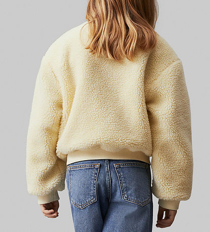 Calvin Klein Steppjacke/Fleecejacke - Umkehrbar - Afterglow