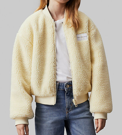 Calvin Klein Steppjacke/Fleecejacke - Umkehrbar - Afterglow