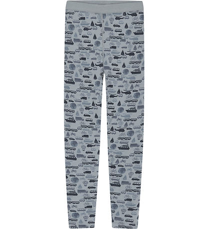 Hust and Claire Leggings - ull/Bambus - Laki - Blue Vindur