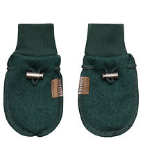 Hust and Claire Mittens - Wool - Ferri - Avocado
